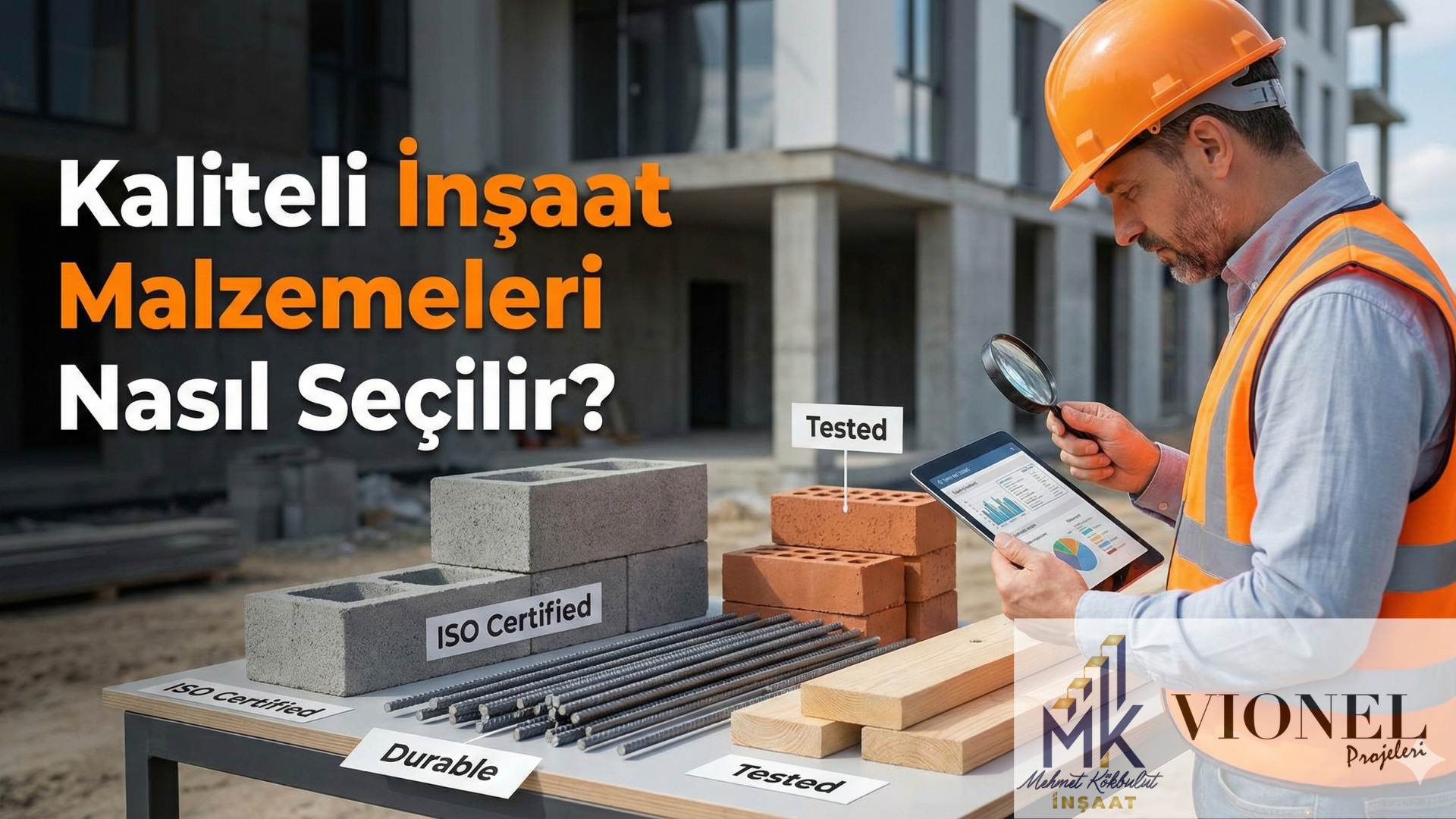 Kaliteli İnşaat Malzemeleri Nasıl Seçilir?